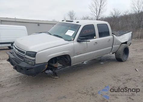 2005 Chevrolet Silverado 2500Hd Lt из США, поврежденный, VIN 1GCHK23215F879048
